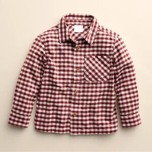 Little Co by Lauren Conrad Red Check Flannel - 3months